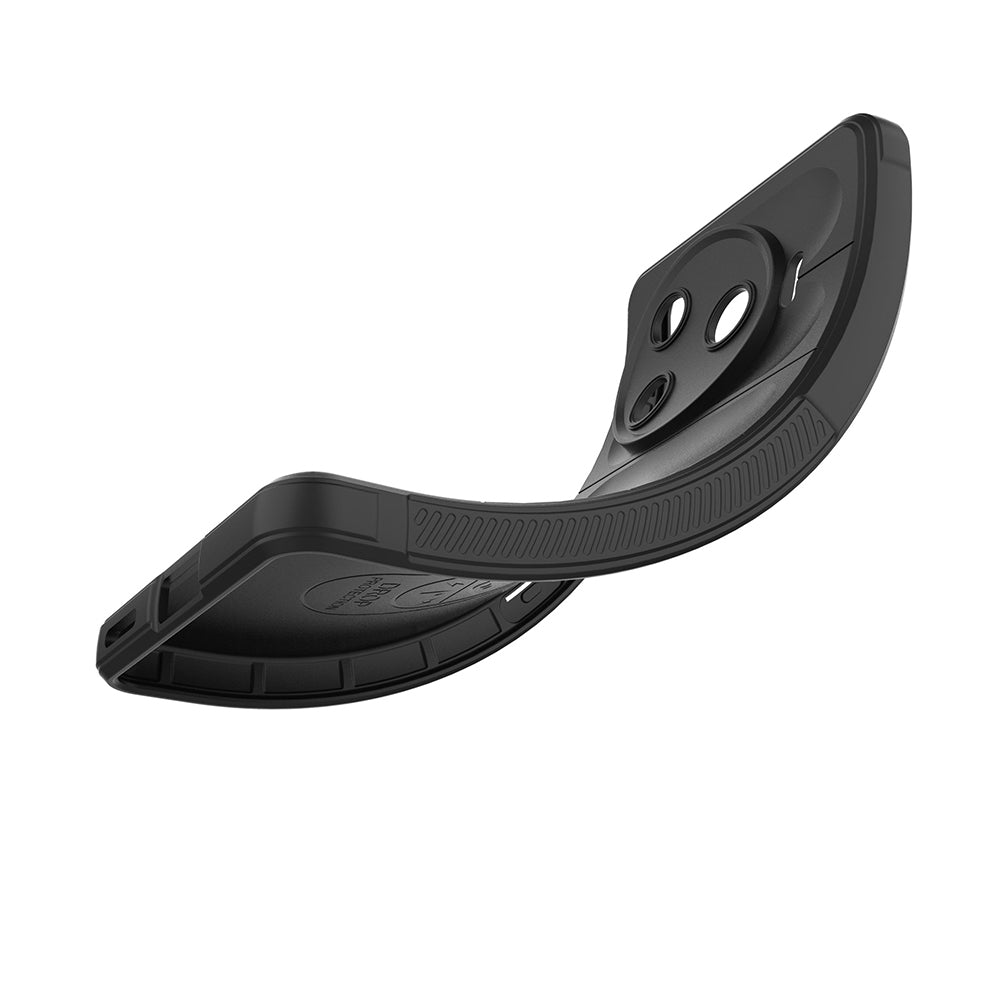 Tecno Camon 30 Pro 5G Kılıf Esnek TPU Oyuklu Arka Yüzey Tasarımlı Zore Etnik Silikon Kapak Koyu Yeşil