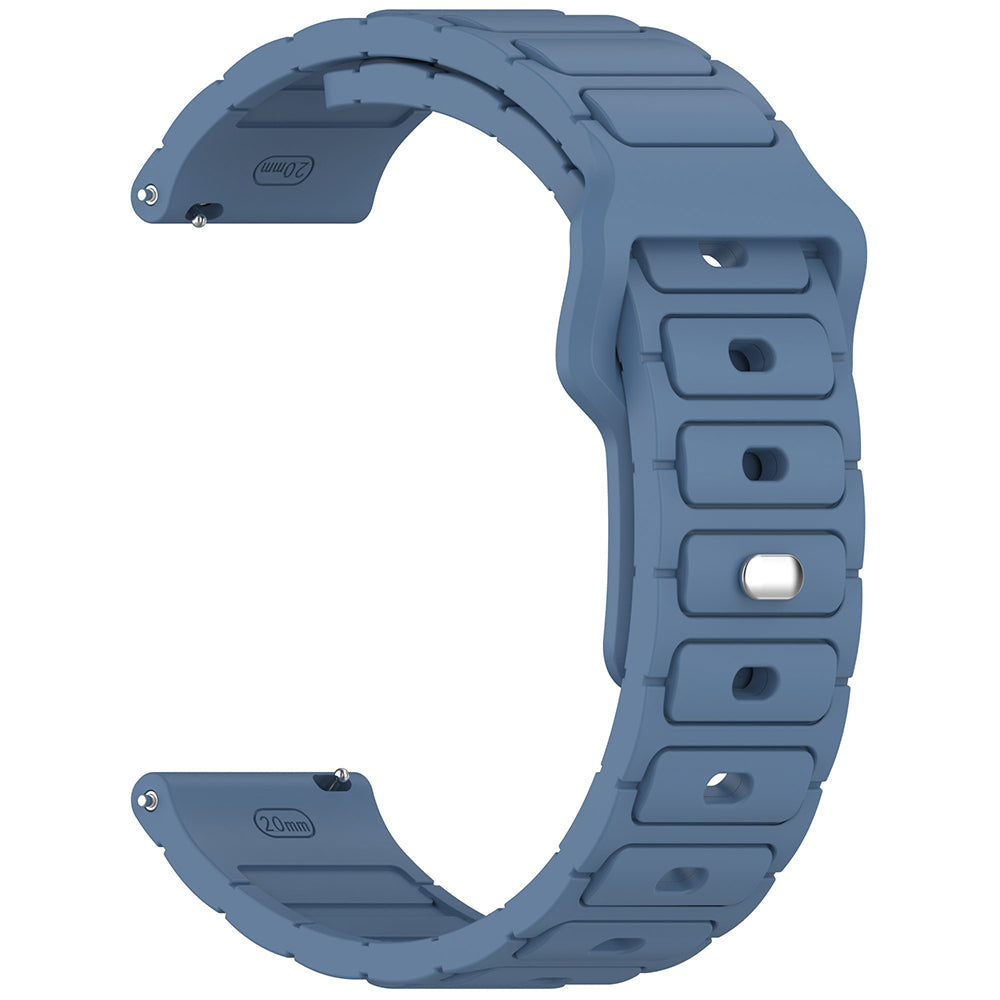 Xiaomi Amazfit Pace Zore KRD-132 22mm Silikon Kordon Strap Kayış Gri