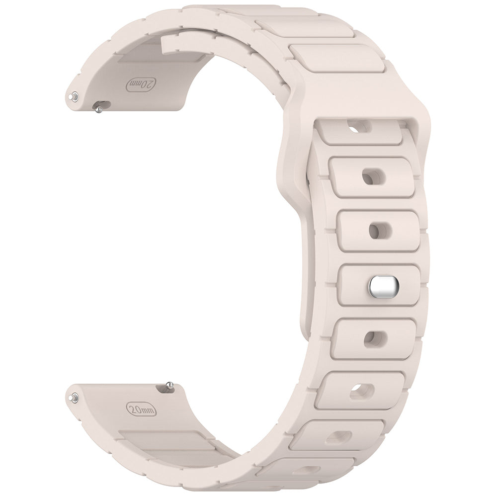 Xiaomi Amazfit Pace Zore KRD-132 22mm Silikon Kordon Strap Kayış Gri