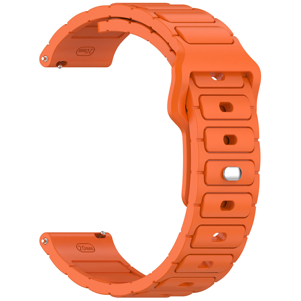 Xiaomi Amazfit Pace Zore KRD-132 22mm Silikon Kordon Strap Kayış Mavi