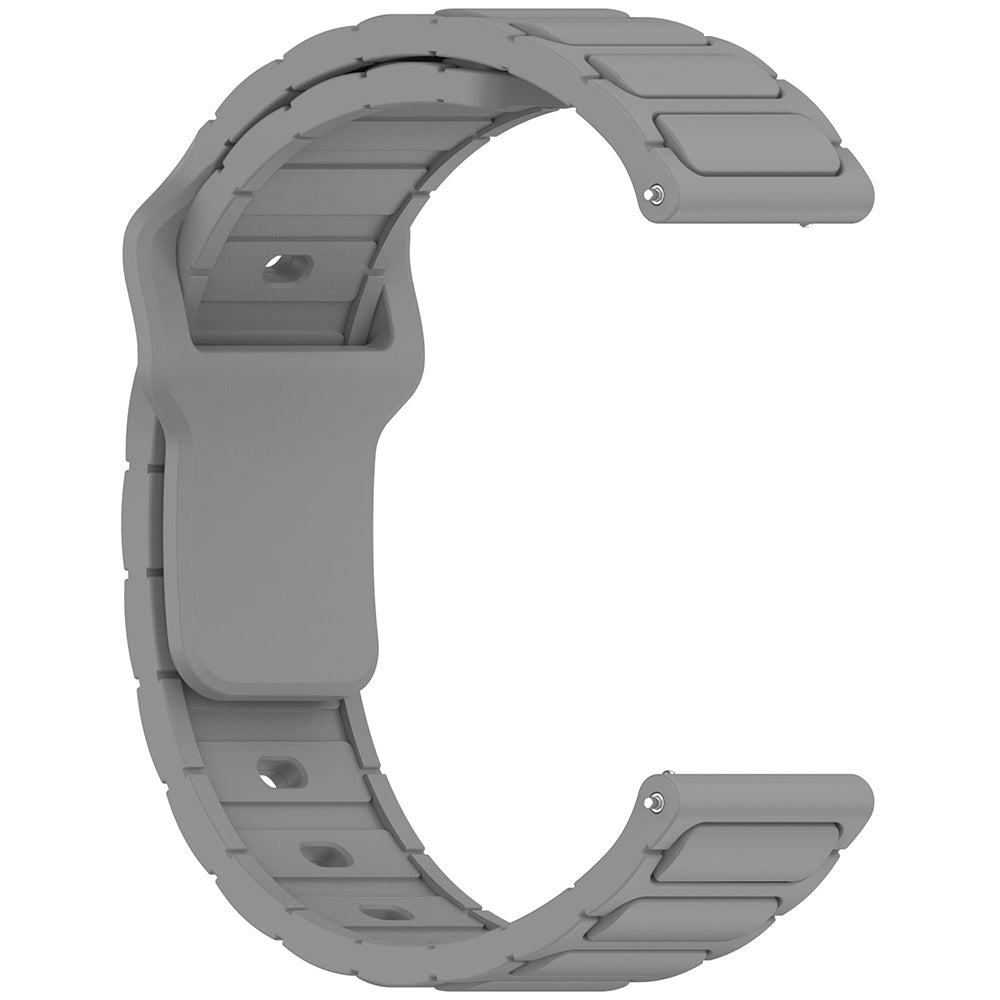 Xiaomi Amazfit Pace Zore KRD-132 22mm Silikon Kordon Strap Kayış Starlight