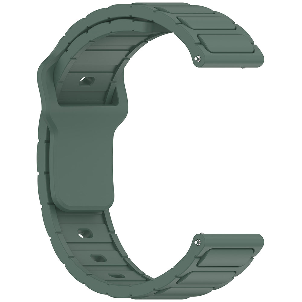 Xiaomi Amazfit Pace Zore KRD-132 22mm Silikon Kordon Strap Kayış Kırmızı