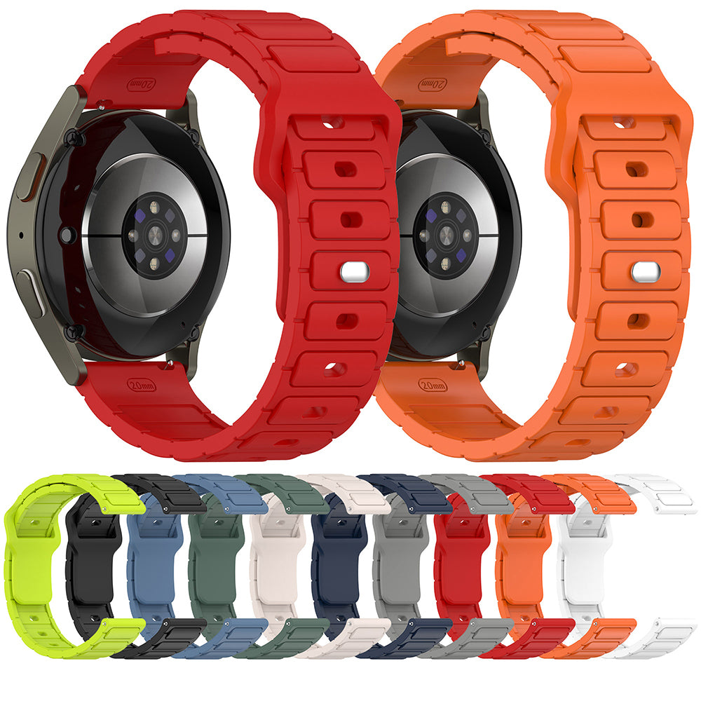 Xiaomi Amazfit Pace Zore KRD-132 22mm Silikon Kordon Strap Kayış Kırmızı