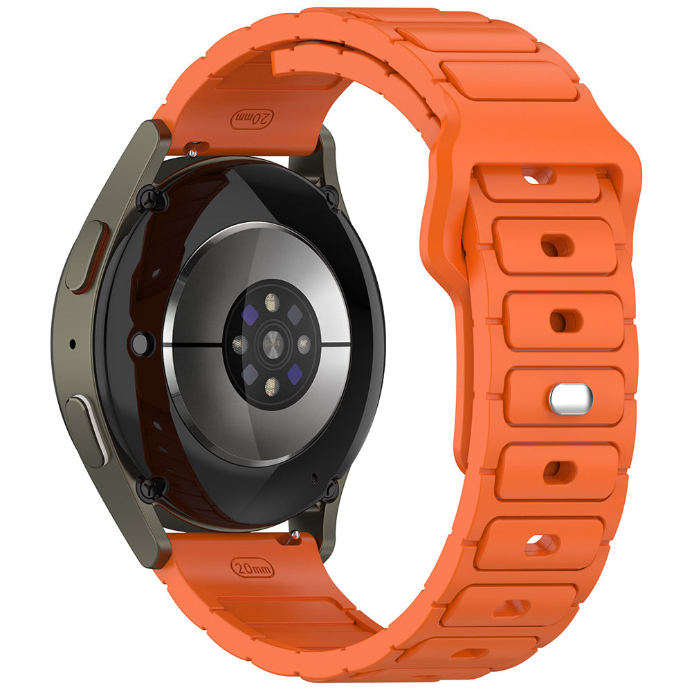 Xiaomi Amazfit Pace Zore KRD-132 22mm Silikon Kordon Strap Kayış Turuncu