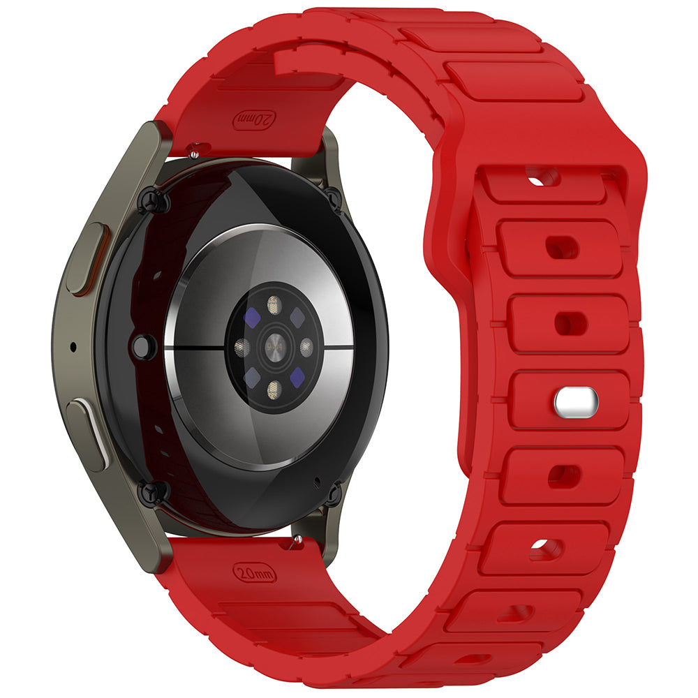 Xiaomi Amazfit Pace Zore KRD-132 22mm Silikon Kordon Strap Kayış Kırmızı
