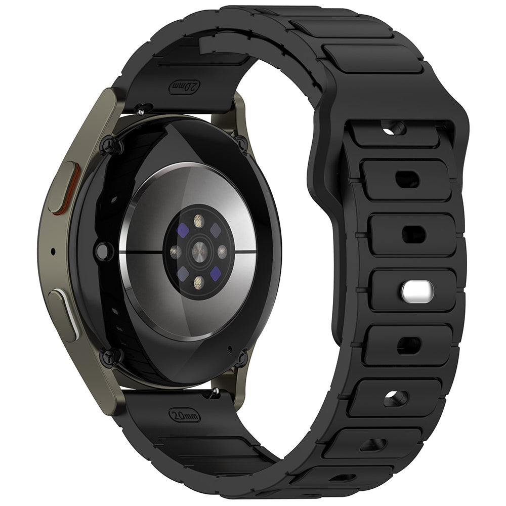 Xiaomi Amazfit Pace Zore KRD-132 22mm Silikon Kordon Strap Kayış Siyah