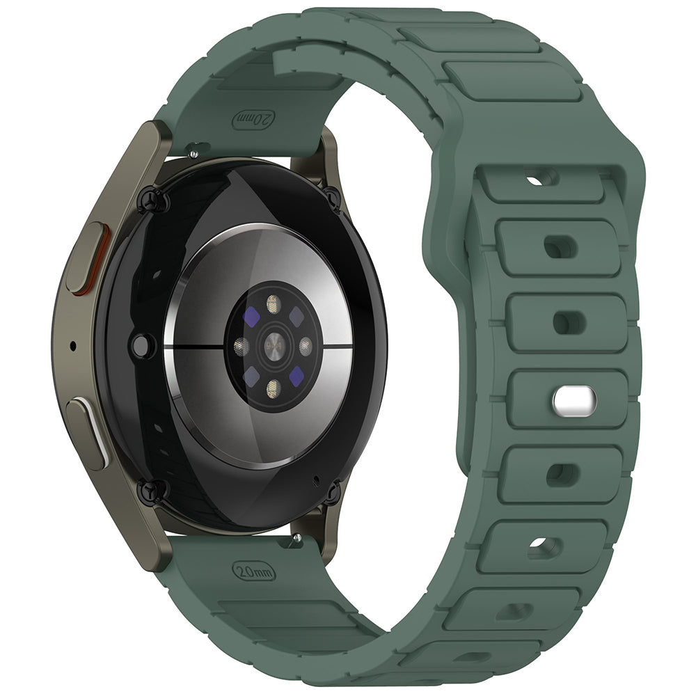 Xiaomi Amazfit Pace Zore KRD-132 22mm Silikon Kordon Strap Kayış Koyu Yeşil