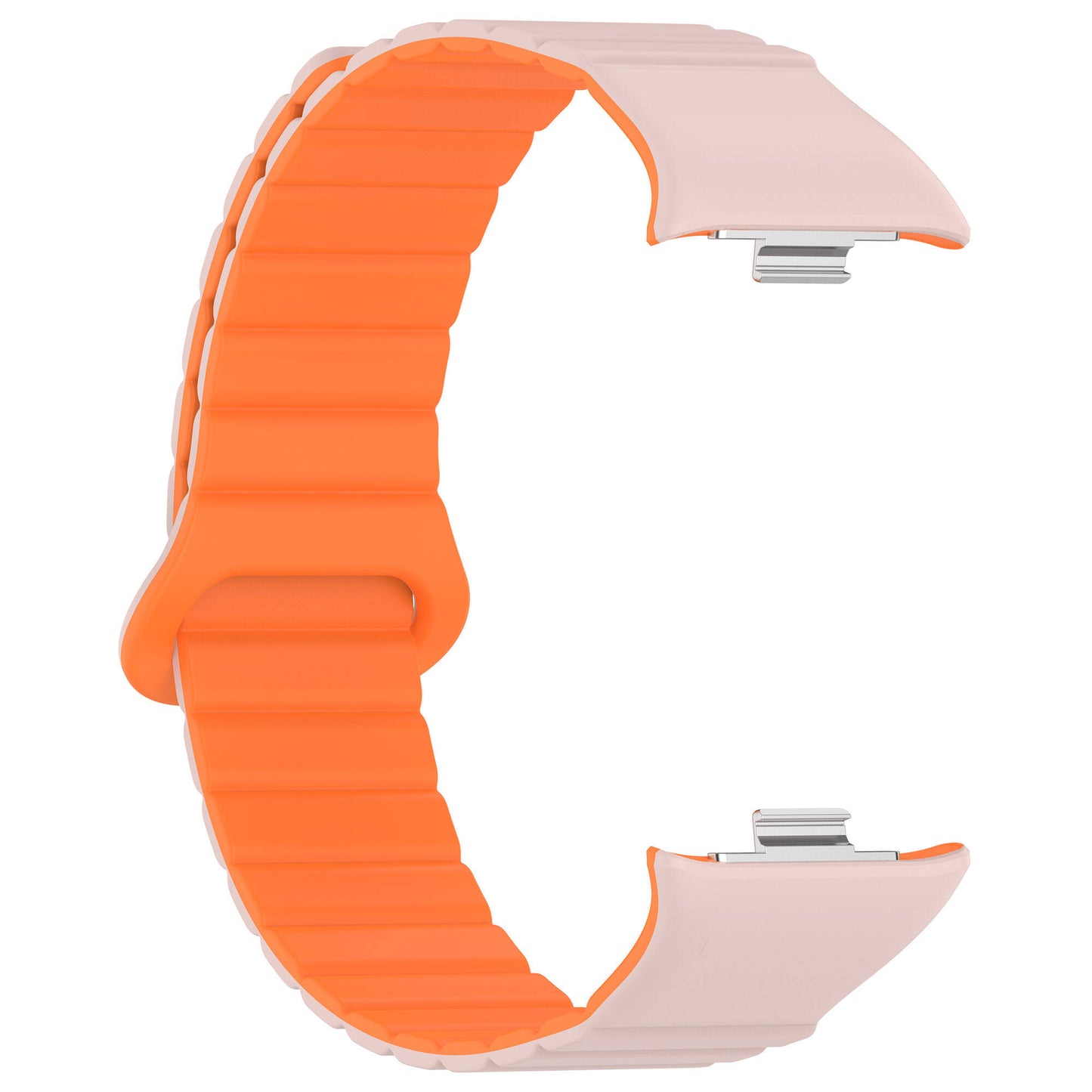 Xiaomi Mi Band 8 Pro Silikon Kordon Zore KRD-105 Strap Kayış Pudra