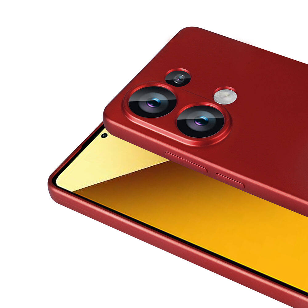 Xiaomi Redmi Note 13 4G Kılıf Zore Premier Silikon Kapak Saks Mavi