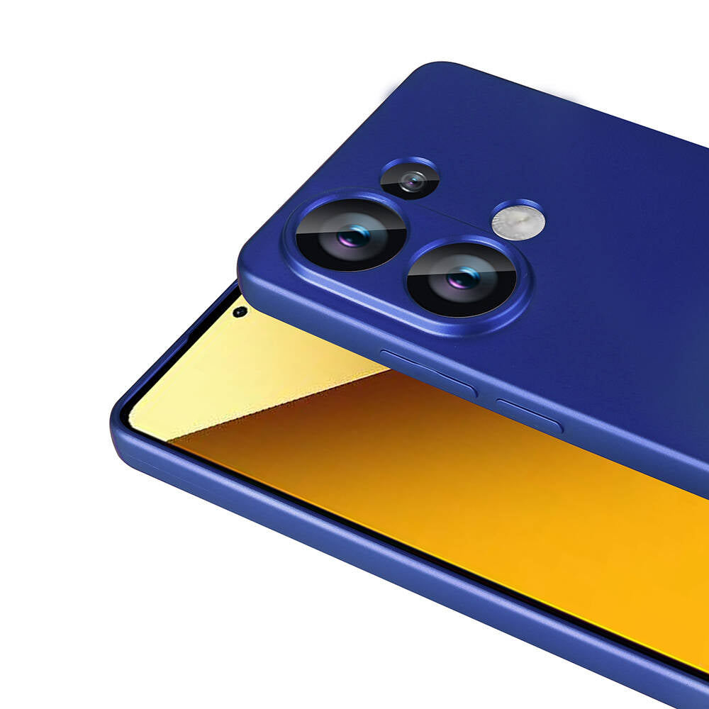Xiaomi Redmi Note 13 4G Kılıf Zore Premier Silikon Kapak Saks Mavi