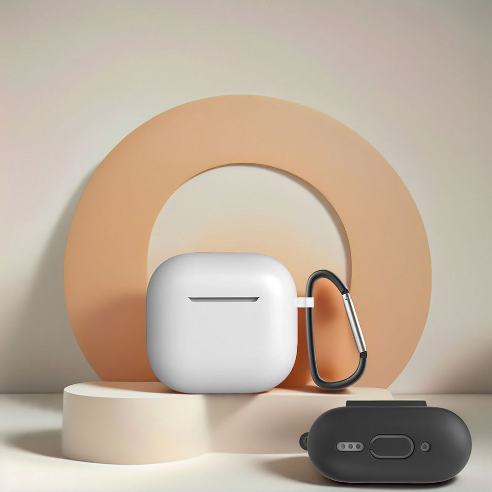 Apple Airpods 4 Zore Standart Silikon Kılıf Açık Yeşil