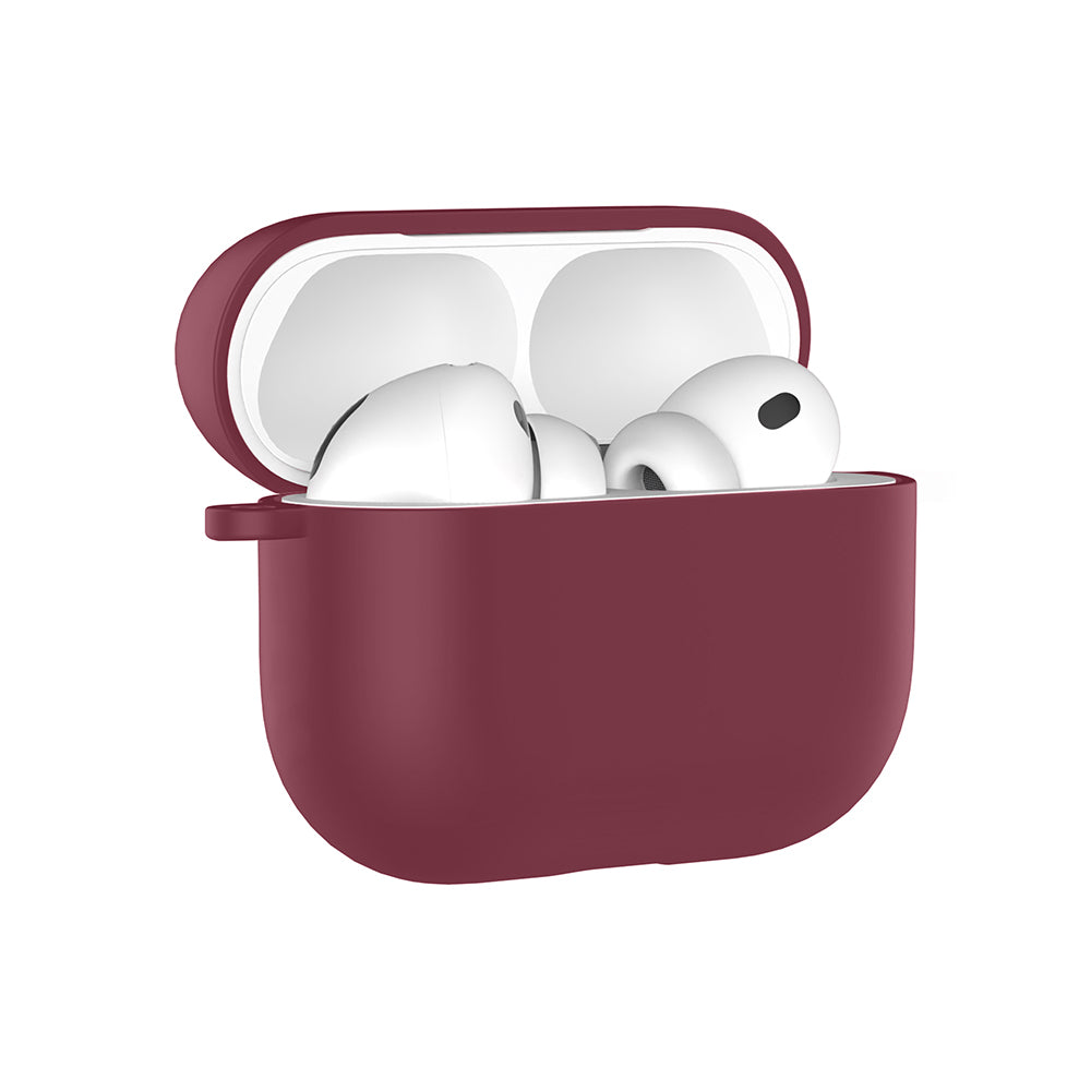 Apple Airpods Pro 3 Zore Standart Silikon Kılıf Koyu Pembe