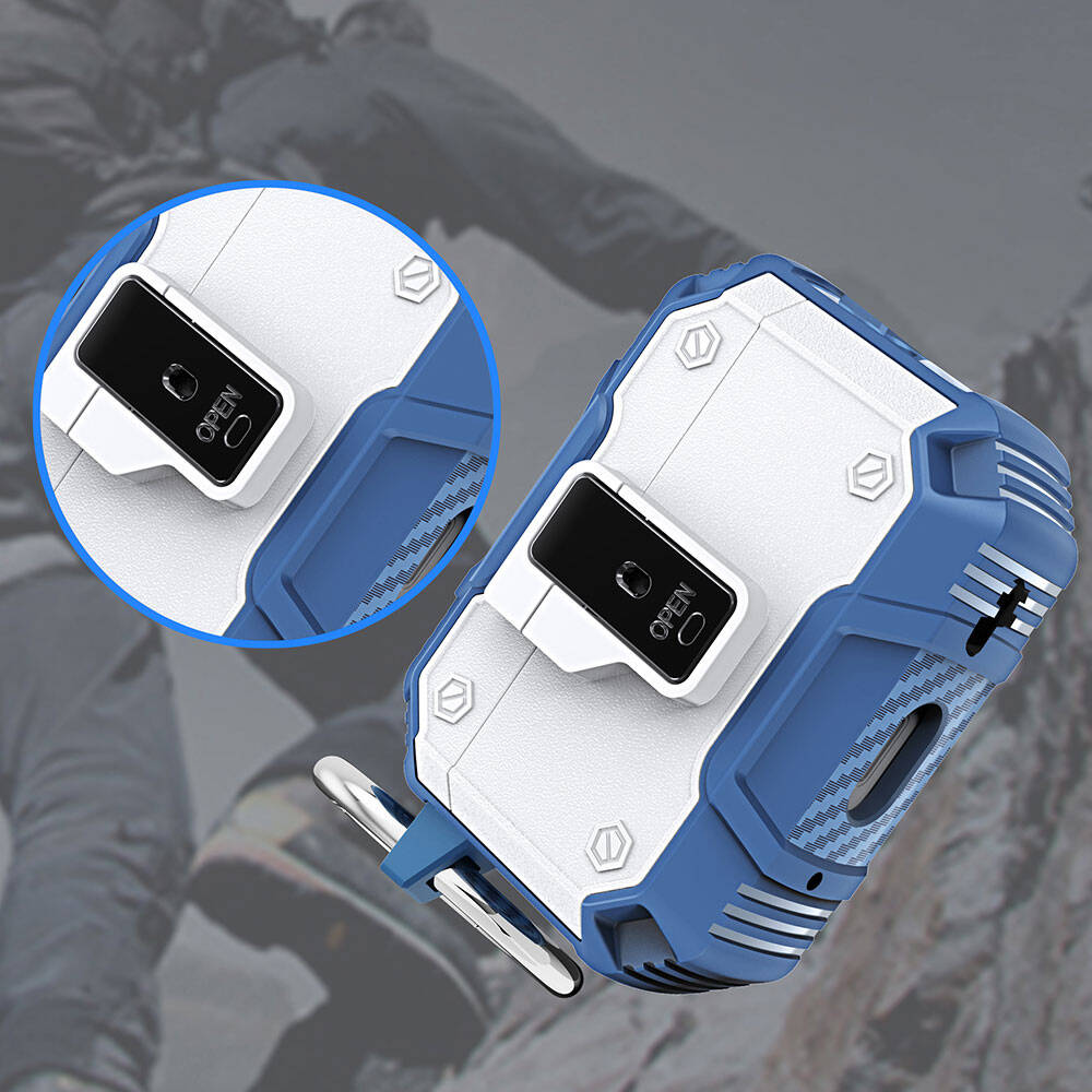 Apple Airpods Pro Zore Airbag 35 Darbelere Karşı Dayanıklı Düğmeli Kılıf Yeşil