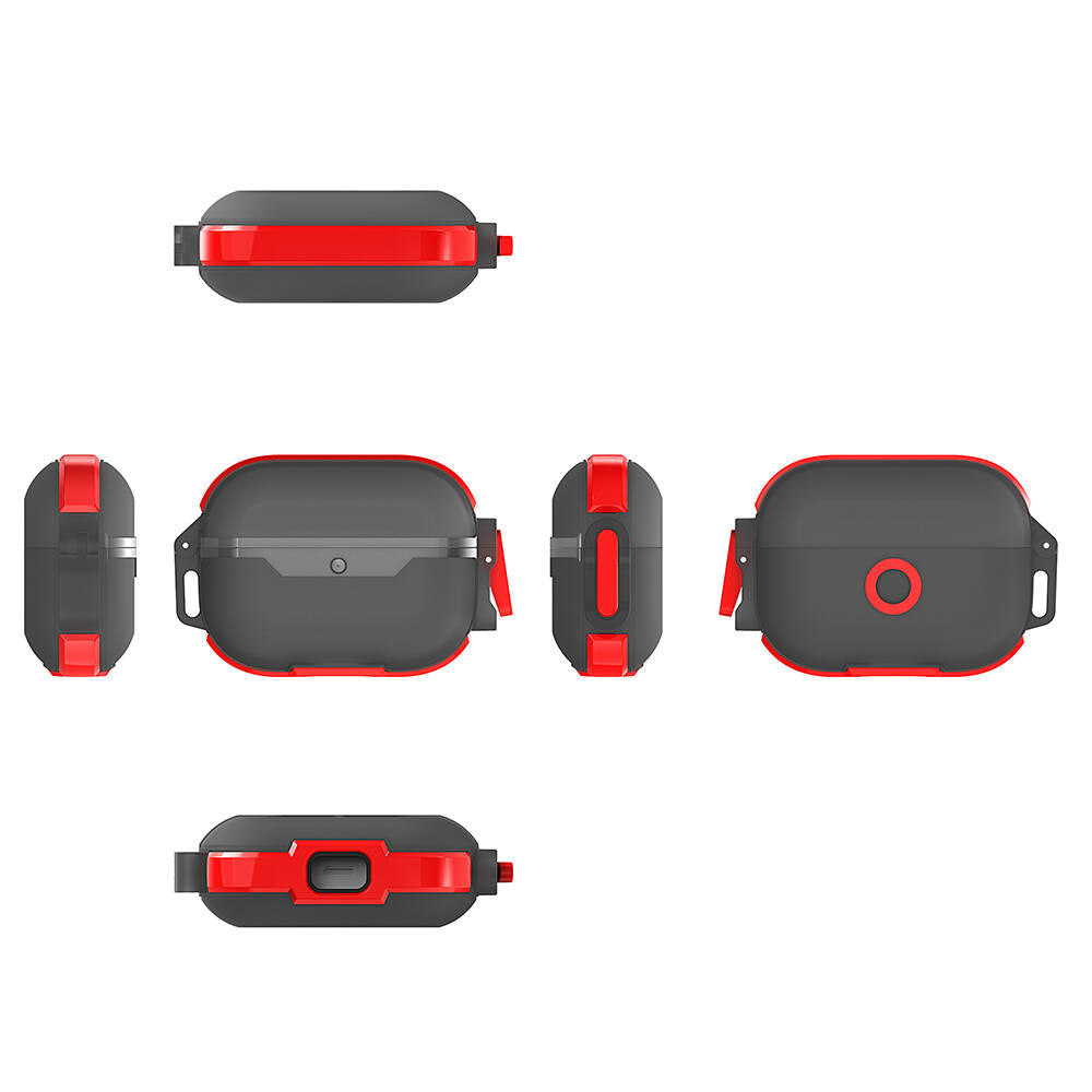 Apple Airpods Zore Airbag 34 Darbelere Karşı Dayanıklı Kılıf Mor