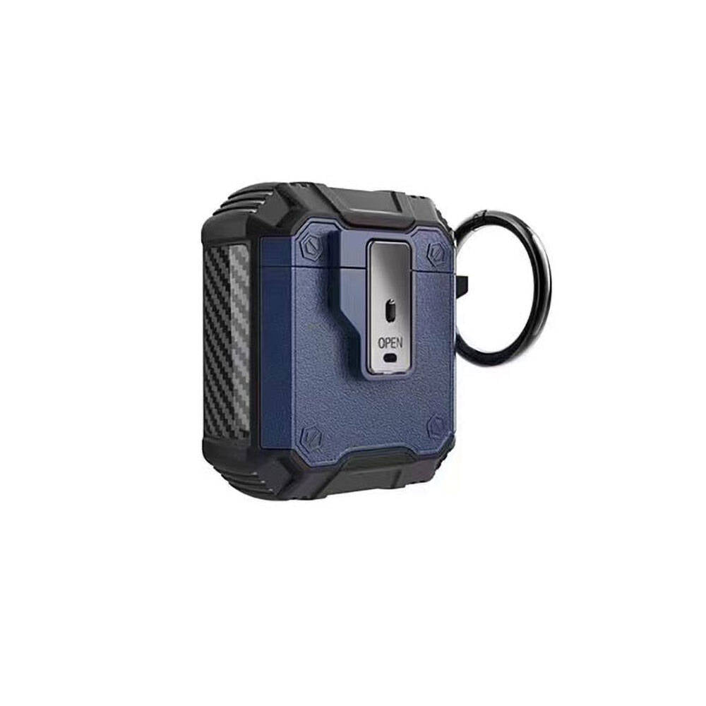 Apple Airpods Zore Airbag 35 Darbelere Karşı Dayanıklı Düğmeli Kılıf Yeşil