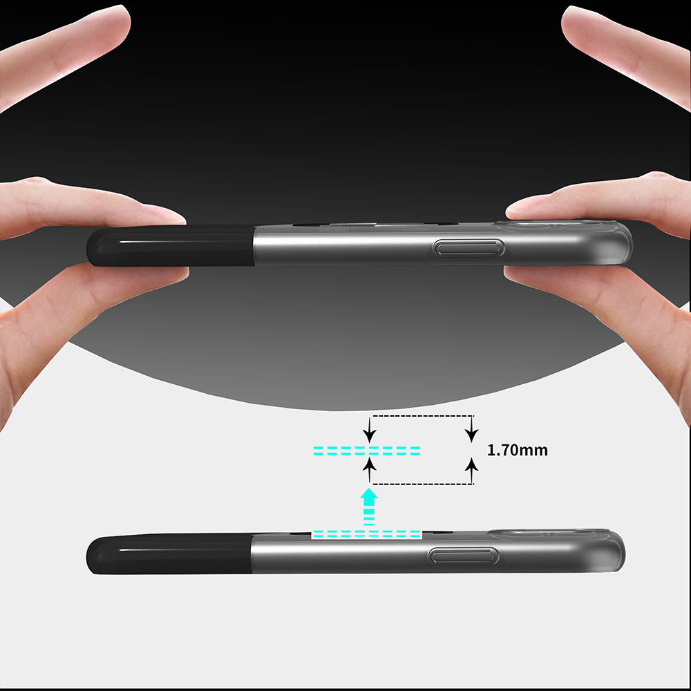 Apple iPhone 11 Kılıf M-Safe Şarj Özellikli Mıknatıslı Zore Duble Kapak Gri