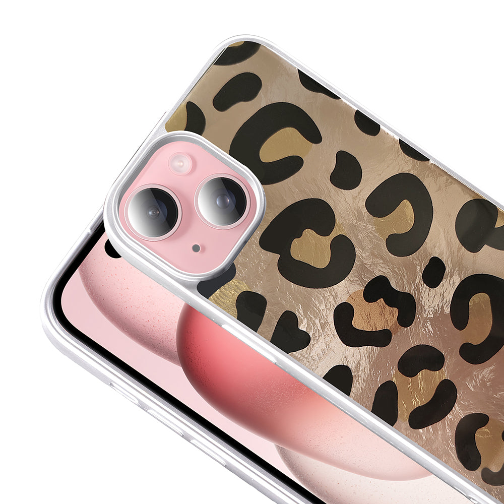 Apple iPhone 13 Kılıf Desenli Zore Mep Kapak İncili Fiyonk