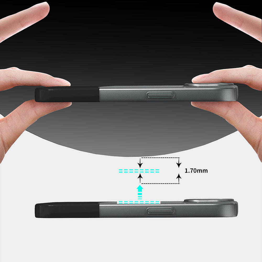 Apple iPhone 13 Kılıf M-Safe Şarj Özellikli Mıknatıslı Zore Duble Kapak Siyah