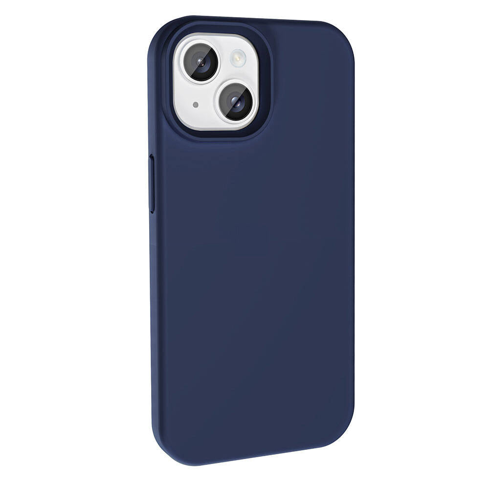 Apple iPhone 13 Kılıf M-safe Şarj Özellikli Sıvı Teknolojili Silinebilir Sert Zore Kivi Kapak Lavendery Gray