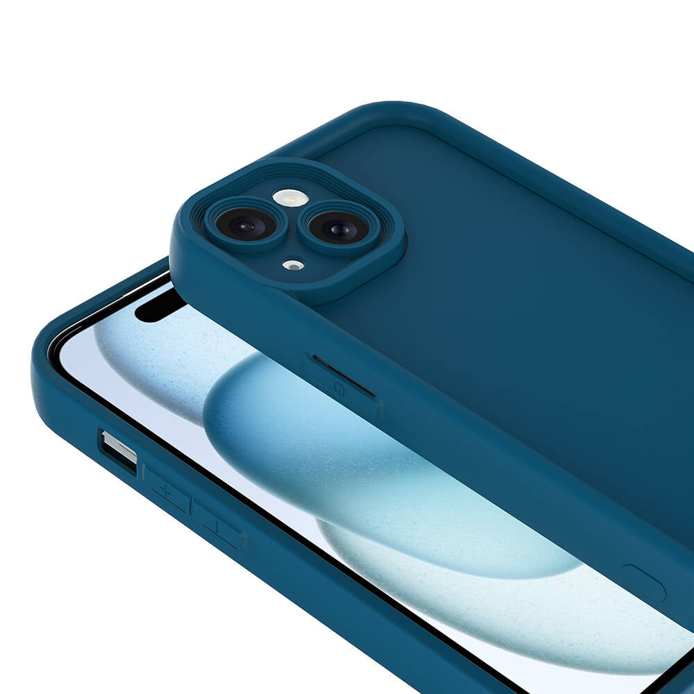 Apple iPhone 14 Kılıf Kamera Korumalı Zore Ananas Kapak Mürdüm