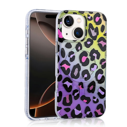 Apple iPhone 14 Kılıf M-safe Şarj Özellikli Zore Jago Kapak Colorful