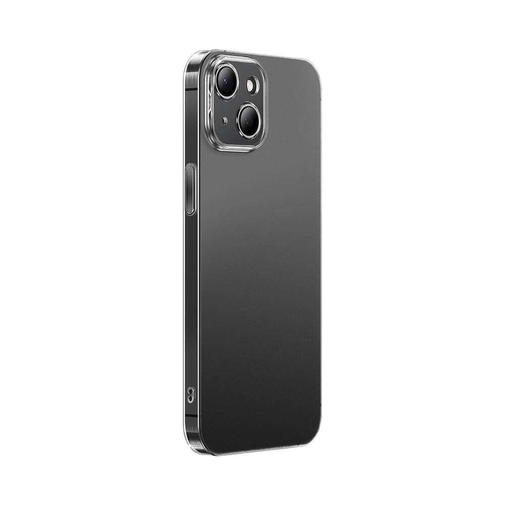 Apple iPhone 14 Kılıf Toz Önleyici Zore Helo Kapak Şeffaf