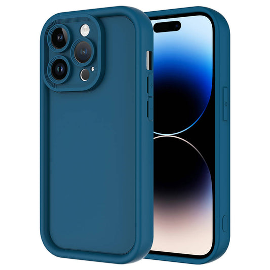 Apple iPhone 14 Pro Kılıf Kamera Korumalı Zore Ananas Kapak Koyu Yeşil