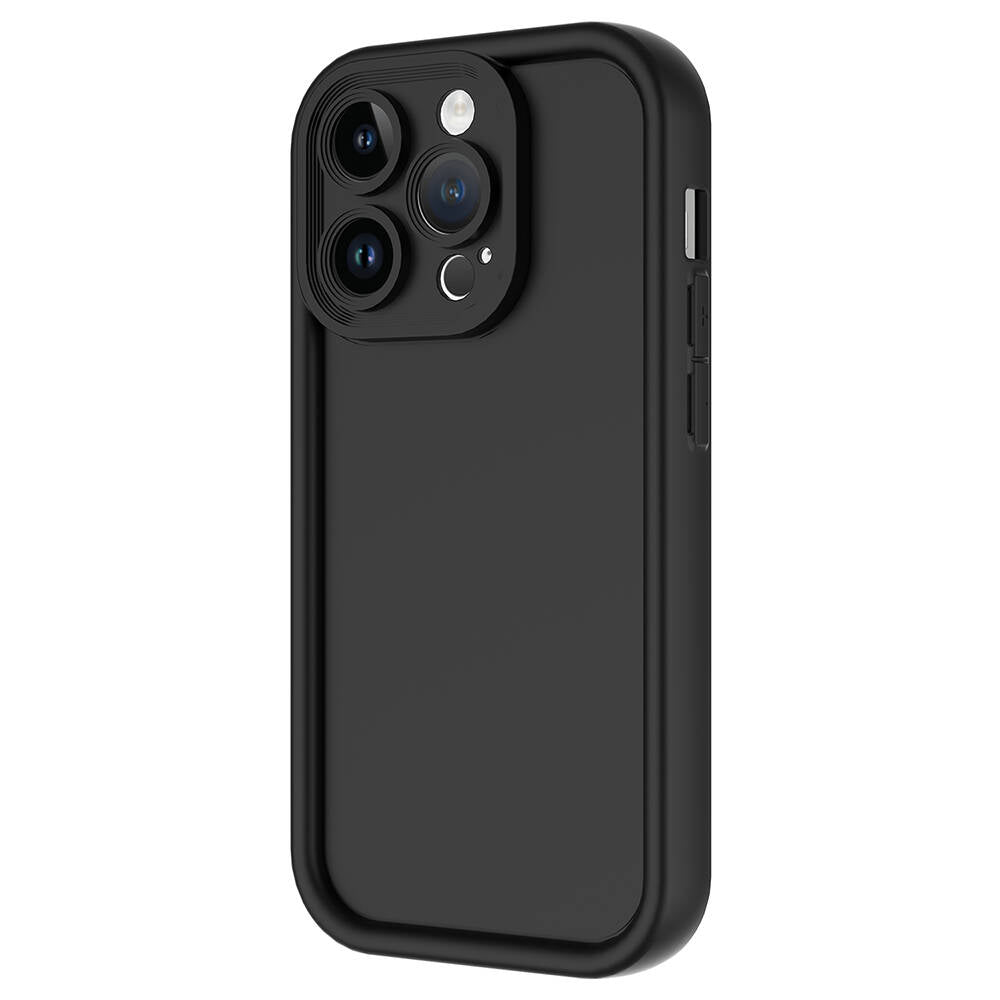 Apple iPhone 14 Pro Max Kılıf Kamera Korumalı Zore Ananas Kapak Kahverengi