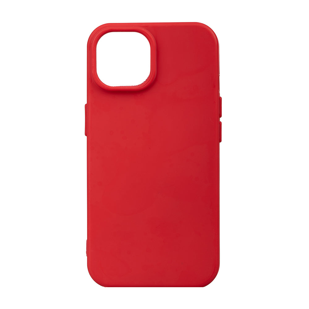 Apple iPhone 15 Kılıf Zore Biye Silikon Mor