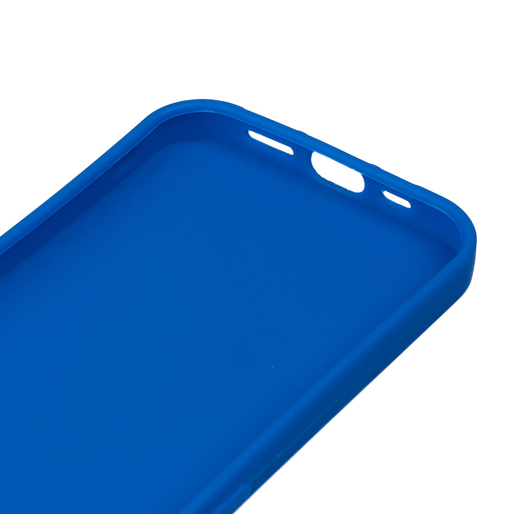 Apple iPhone 15 Kılıf Zore Biye Silikon Mavi