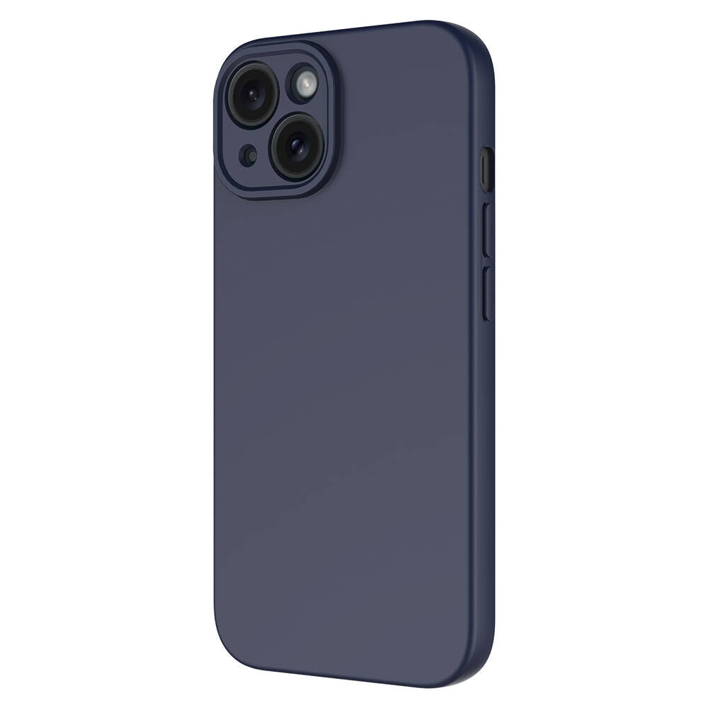 Apple iPhone 15 Plus Kılıf Zore Mara Lansman Kapak Siyah