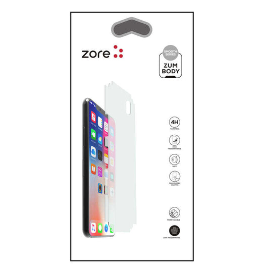 Apple iPhone 15 Plus Zore Mat Zum Body Arka Koruyucu Renksiz