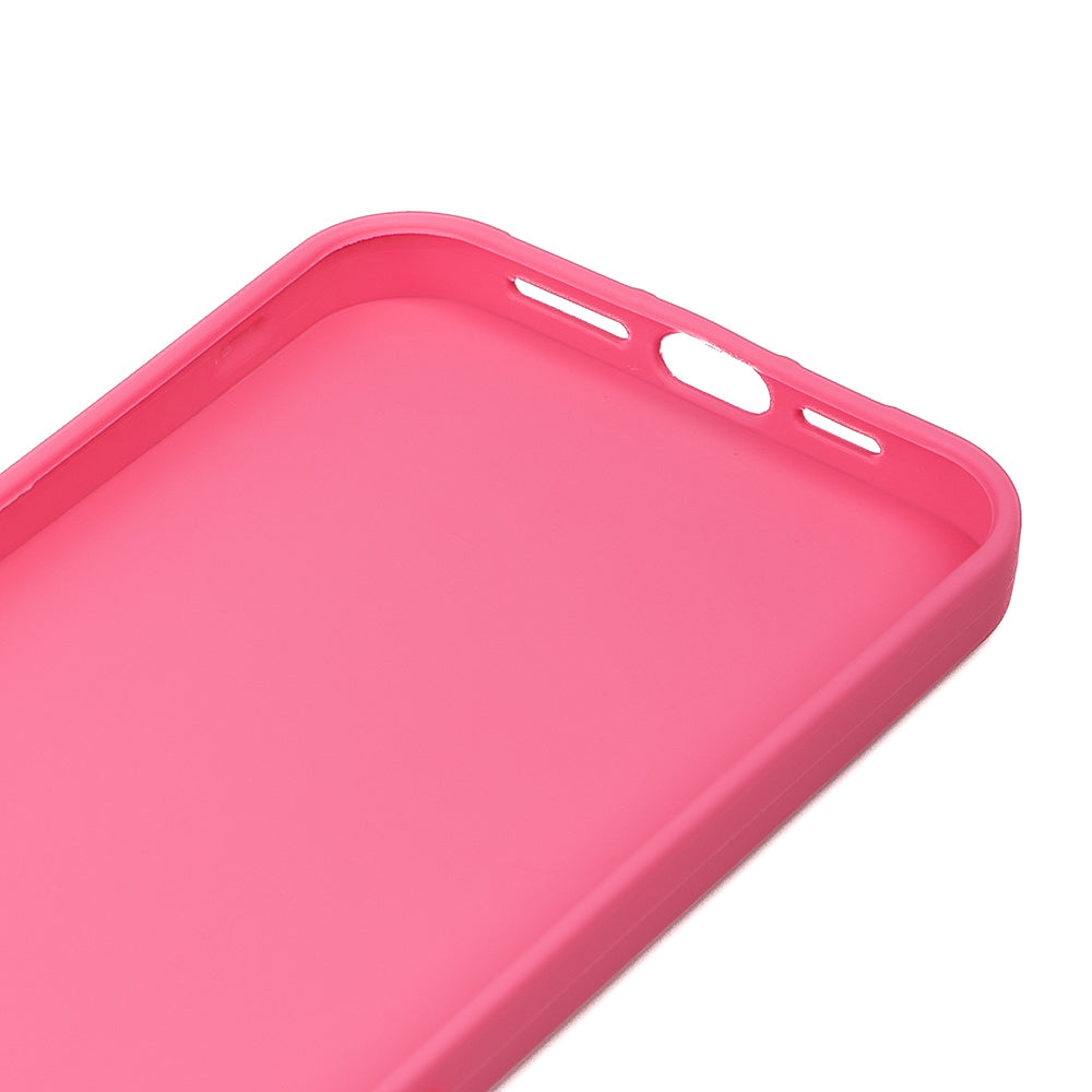 Apple iPhone 15 Pro Kılıf Zore Biye Silikon Lila