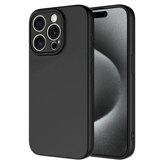 Apple iPhone 15 Pro Kılıf Zore Mara Lansman Kapak Siyah