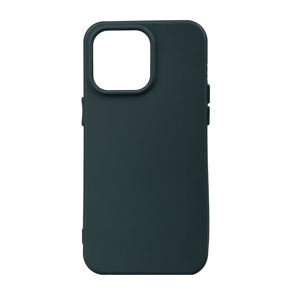 Apple iPhone 15 Pro Max Kılıf Zore Biye Silikon Gri