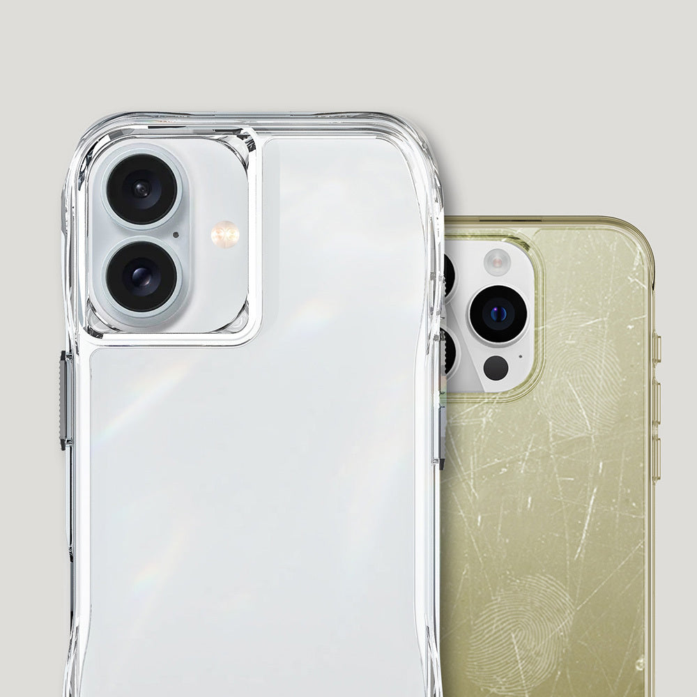 Apple iPhone 16 Kılıf Airbagli Şeffaf Zore İncek Kapak Şeffaf