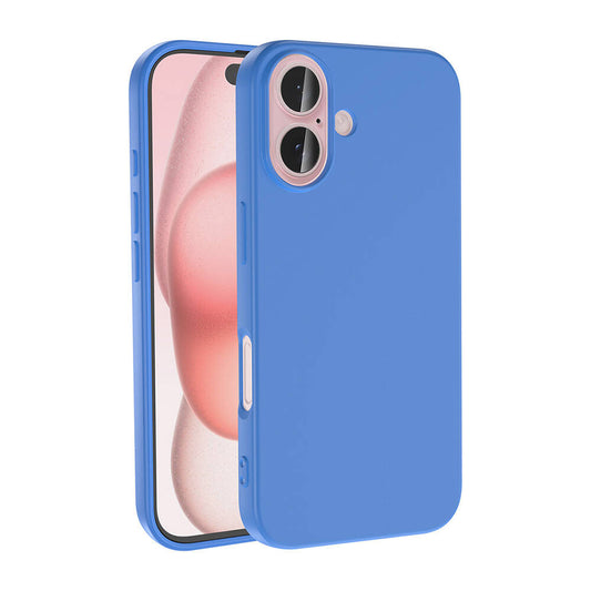 Apple iPhone 16 Kılıf Zore LSR Lansman Kapak Mavi