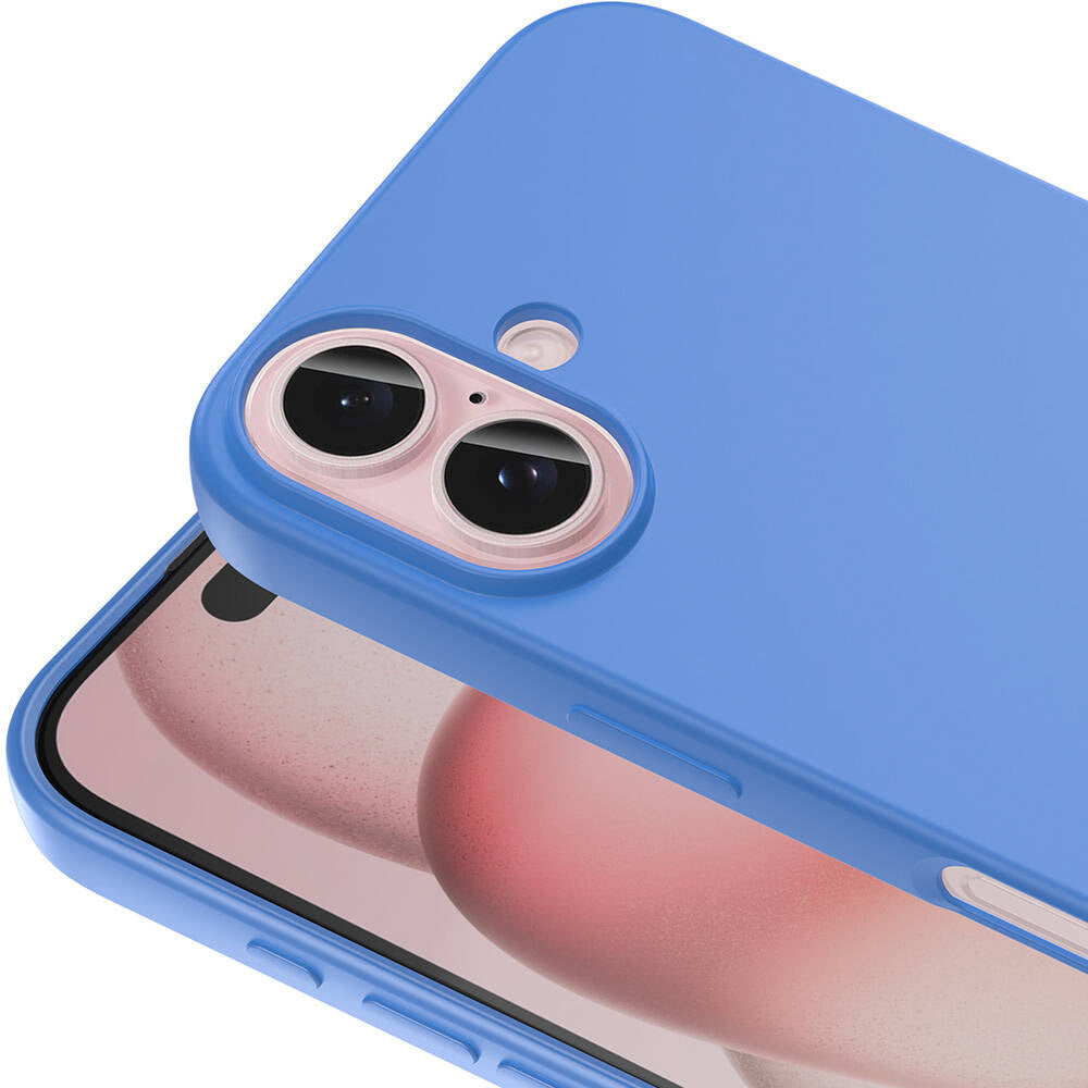 Apple iPhone 16 Kılıf Zore LSR Lansman Kapak Lacivert