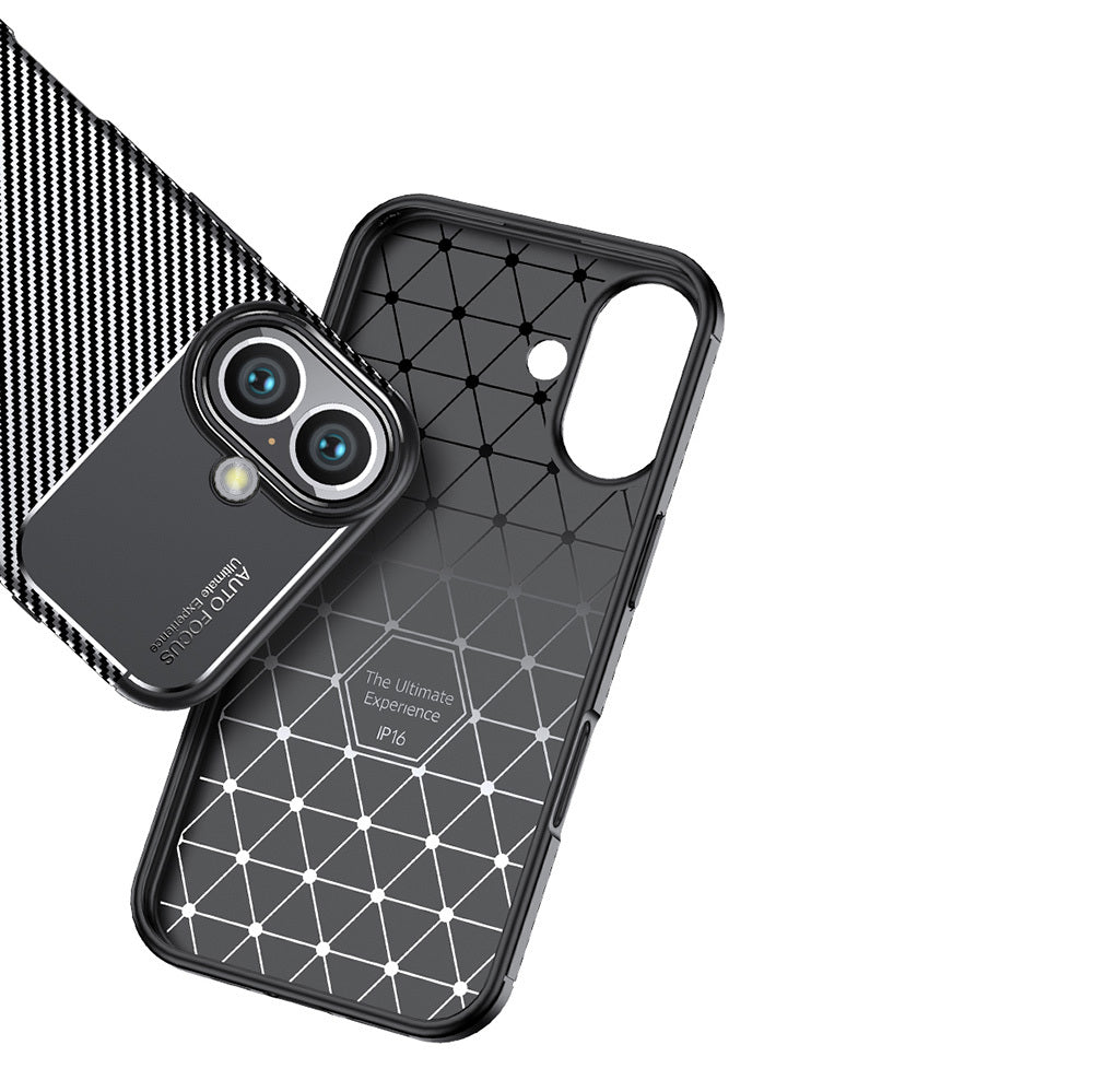 Apple iPhone 16 Kılıf Zore Negro Silikon Kapak Siyah