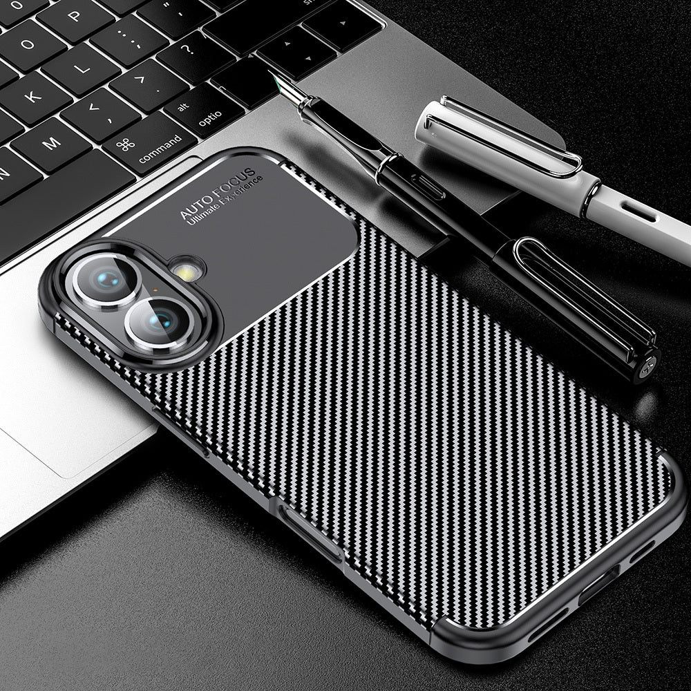 Apple iPhone 16 Kılıf Zore Negro Silikon Kapak Siyah