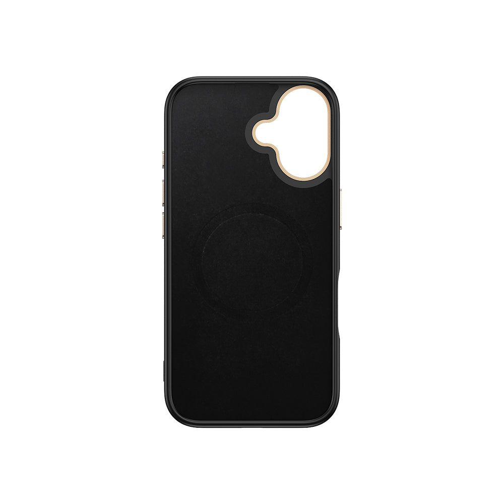 Apple iPhone 16 Plus Kılıf M-safe Şarj Özellikli Karbon Fiber Görünümlü Zore Antina Kapak Gri