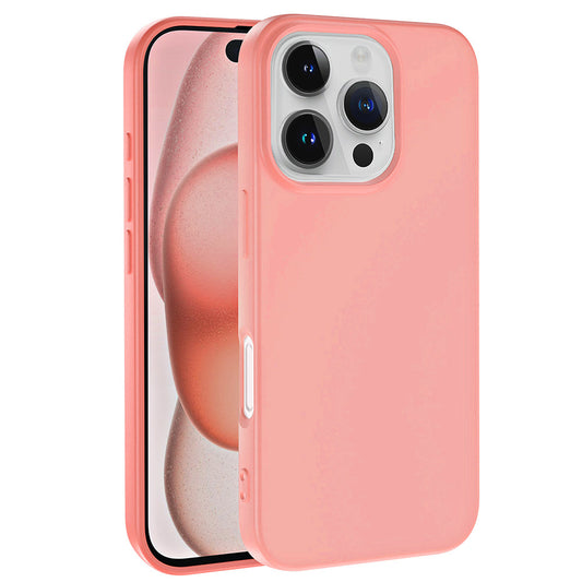 Apple iPhone 16 Pro Kılıf Zore LSR Lansman Kapak Pembe