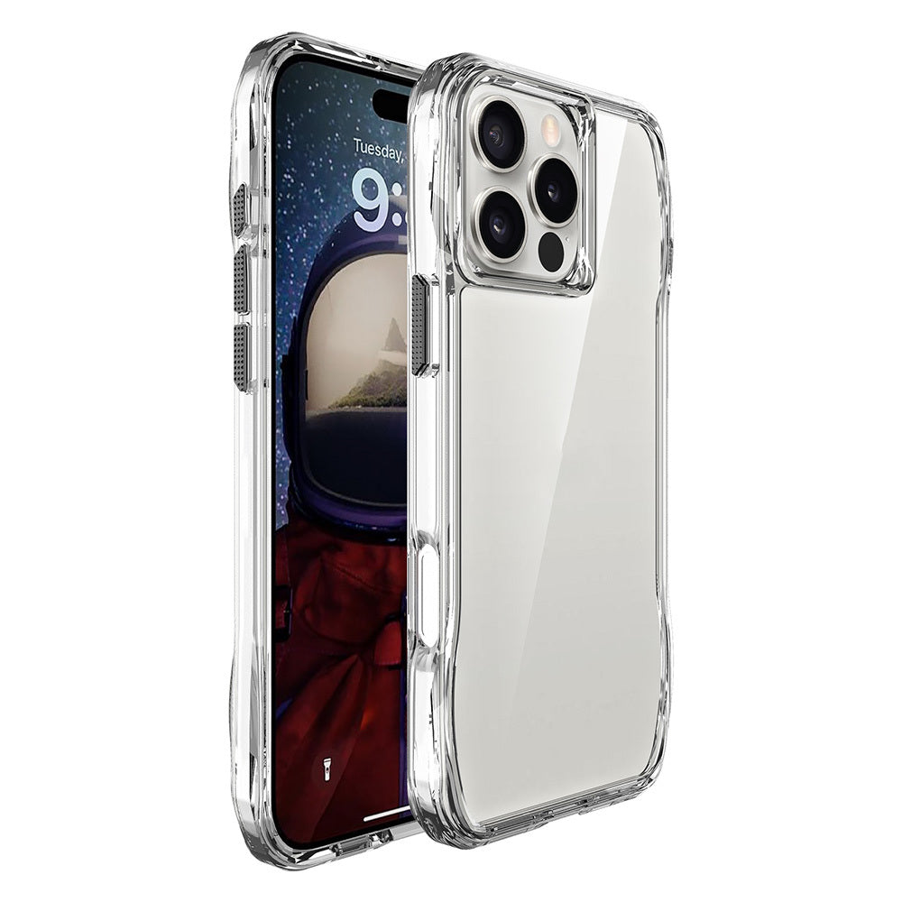 Apple iPhone 16 Pro Max Kılıf Airbagli Şeffaf Zore İncek Kapak Şeffaf