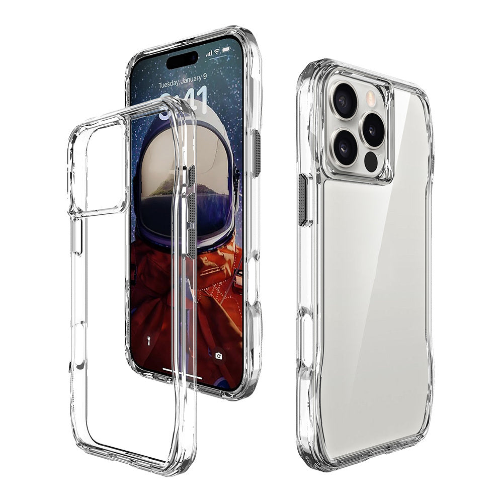 Apple iPhone 16 Pro Max Kılıf Airbagli Şeffaf Zore İncek Kapak Şeffaf