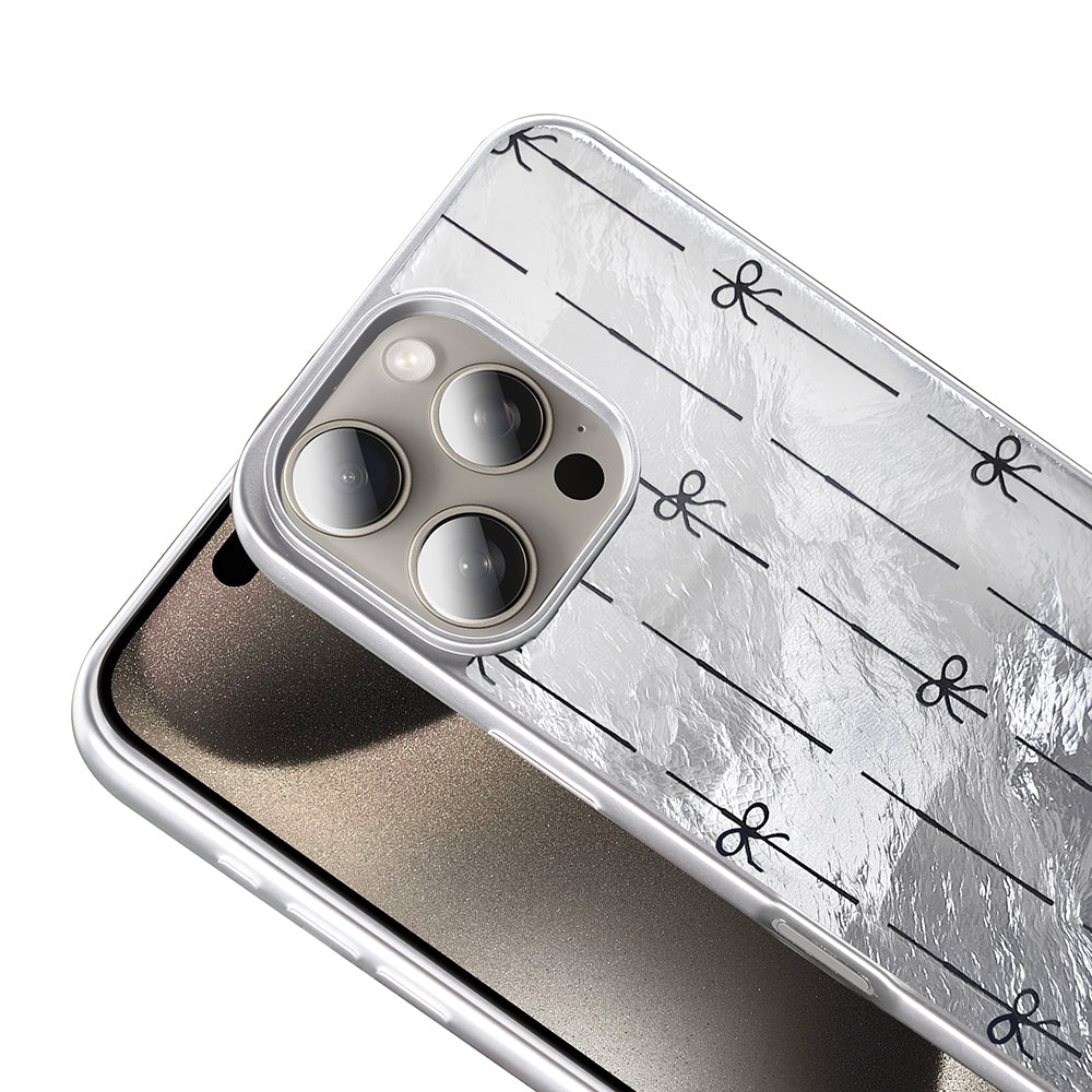 Apple iPhone 16 Pro Max Kılıf Desenli Zore Mep Kapak Gold Leopar