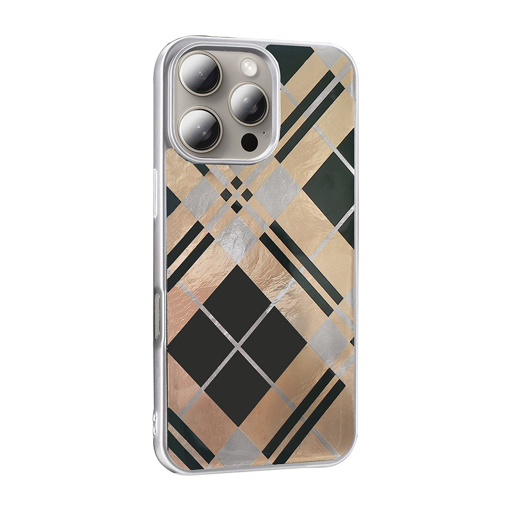 Apple iPhone 16 Pro Max Kılıf Desenli Zore Mep Kapak Geometrik