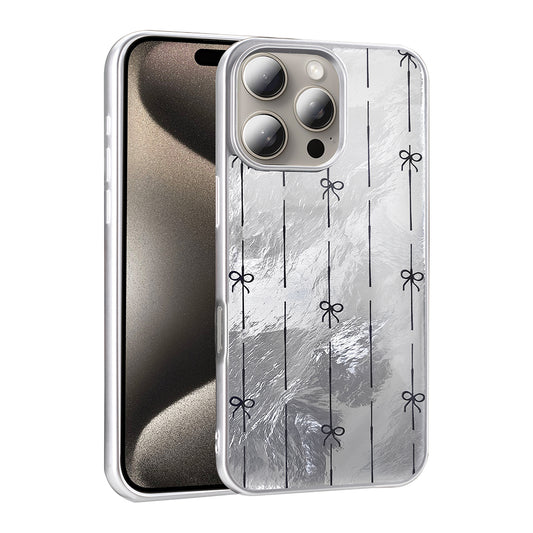 Apple iPhone 16 Pro Max Kılıf Desenli Zore Mep Kapak Küçük Fiyonk