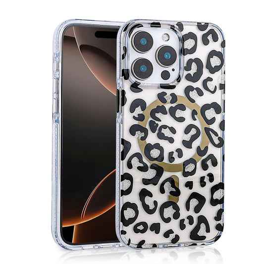 Apple iPhone 16 Pro Max Kılıf M-safe Şarj Özellikli Zore Jago Kapak Siyah