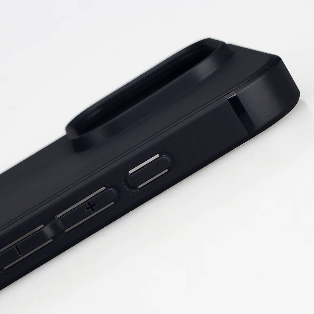 Apple iPhone 16 Pro Max Kılıf Zore İmax Silikon Siyah