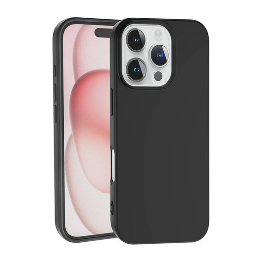 Apple iPhone 16 Pro Max Kılıf Zore LSR Lansman Kapak Siyah